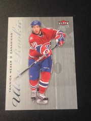 2009-10 Fleer Ultra Rookies Yannick Weber #250 Canadiens